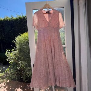 Hatch Pink Maternity Dress